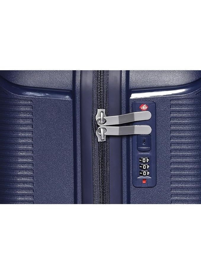 Professional 5-Piece Hard-Shell Luggage Set - Durable Lightweight Trolley Bags with 360° Spinner Wheels & Secure Combination Lock - Complete Family Travel Collection - Image 2